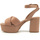 Chaussures Femme Bottes Guess Sandalo Tacco Donna Natural Rosa FLJSNNLEA03 Rose
