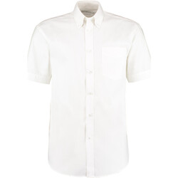 Vêtements Homme Chemises manches courtes Kustom Kit K109 Blanc