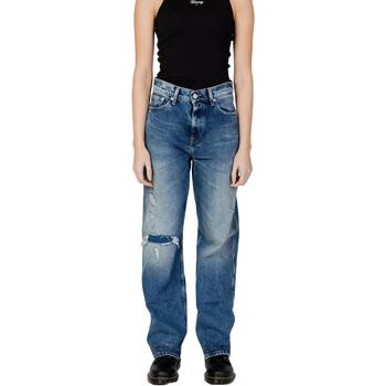 Vêtements Femme Jeans droit Tommy Black Hilfiger DW0DW17278 Bleu