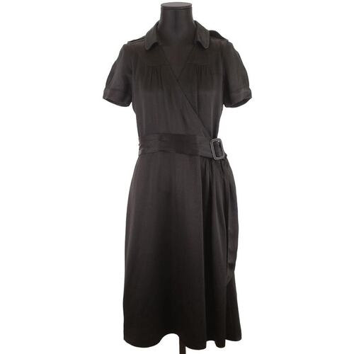 Vêtements Femme Robes WITH Burberry Robe noir Noir