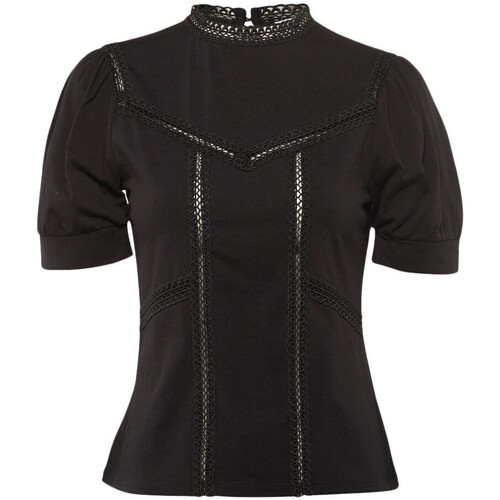 Vêtements Femme T-shirts & Polos Morgan 241-DLILO Noir