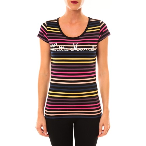 Little Marcel Tee-shirt Line 321 multicouleurs Multicolore - Vêtements T- shirts manches courtes Femme 18,20 €