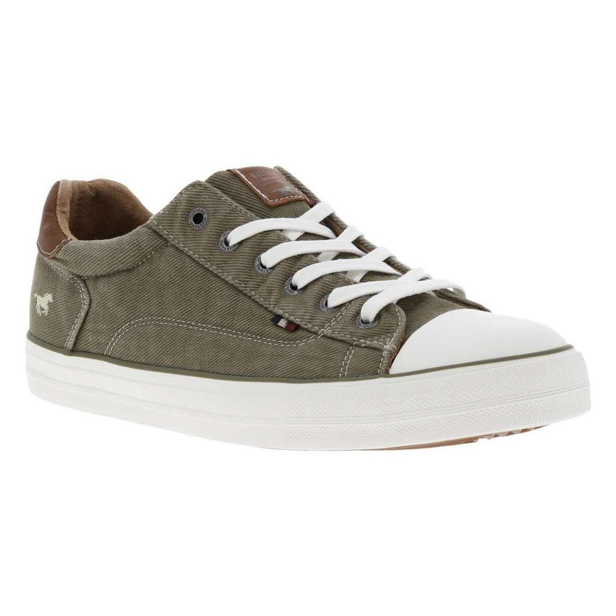 Chaussures Homme Baskets basses Mustang 19247CHPE24 Vert
