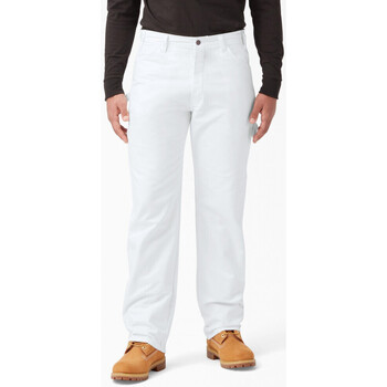 Vêtements Homme Pantalons Dickies M relaxed fit cotton painter's pant Blanc