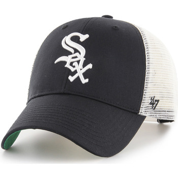 Accessoires textile Casquettes '47 Brand 47 CAP MLB CHICAGO WHITE SOX BRANSON MVP BLACK1 