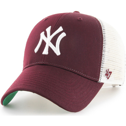 Accessoires textile Casquettes '47 Brand 47 CAP men MLB NEW YORK YANKEES BRANSON MVP DARK MAROON1 