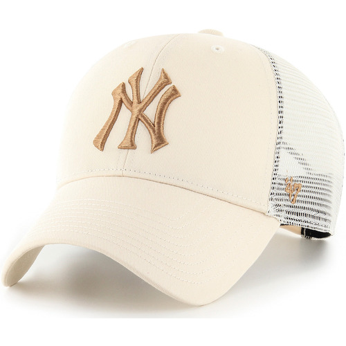 Accessoires textile Casquettes '47 Brand 47 CAP With MLB NEW YORK YANKEES BRANSON MVP NATURAL3 