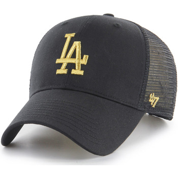 Accessoires textile Casquettes '47 Brand 47 CAP MLB LOS ANGELES DODGERS BRANSON METALLIC MVP BLACK 