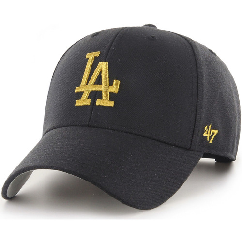 Accessoires textile Casquettes '47 Brand 47 CAP MLB LOS ANGELES DODGERS METALLIC SNAP MVP BLACK 
