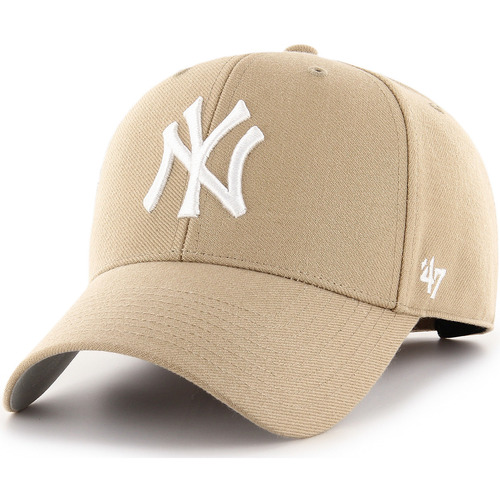 Accessoires textile Casquettes '47 Brand 47 CAP MLB NEW YORK YANKEES MVP KHAKI1 