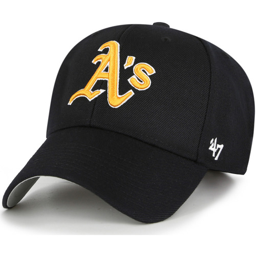 Accessoires textile Casquettes '47 Brand 47 CAP MLB OAKLAND ATHLETICS MVP BLACK 