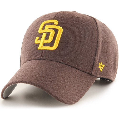 Accessoires textile Casquettes '47 Brand 47 CAP With MLB SAN DIEGO PADRES MVP BROWN 