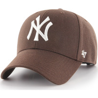 Accessoires textile Casquettes '47 Brand 47 CAP MLB NEW YORK YANKEES MVP SNAPBACK BROWN 