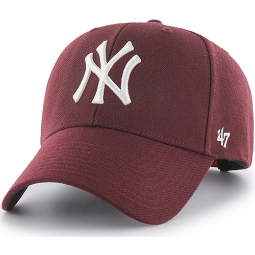 Accessoires textile Casquettes '47 Brand 47 CAP MLB NEW YORK YANKEES MVP SNAPBACK DARK MAROON1 