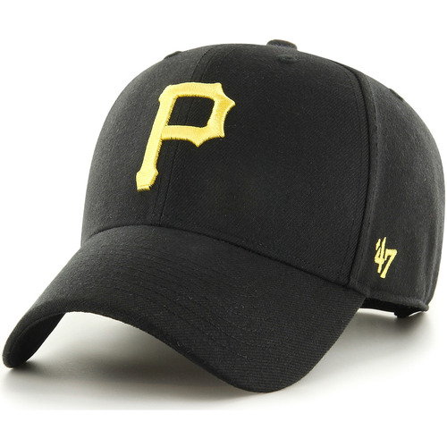 Accessoires textile Casquettes '47 Brand 47 CAP men MLB PITTSBURGH PIRATES MVP SNAPBACK BLACK 