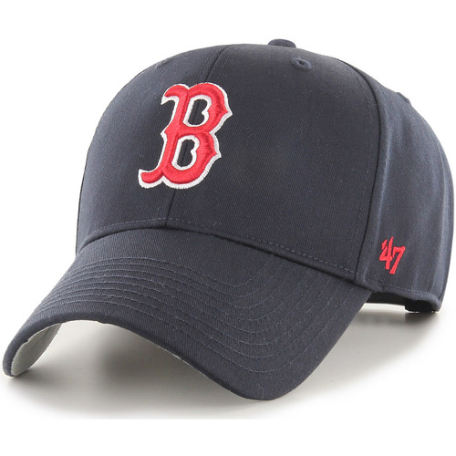 Accessoires textile Casquettes '47 Brand 47 CAP MLB BOSTON RED SOX RAISED BASIC MVP NAVY 