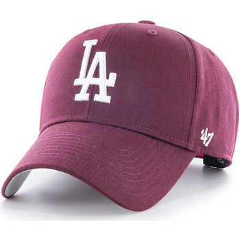 Accessoires textile Casquettes '47 Brand 47 CAP With MLB LOS ANGELES DODGERS RAISED BASIC MVP DARK MAROON 