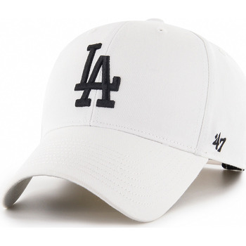 Accessoires textile Casquettes '47 Brand 47 CAP MLB LOS ANGELES DODGERS RAISED BASIC MVP WHITE 