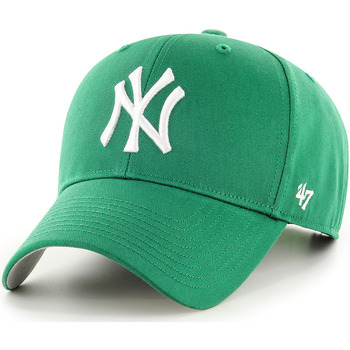 Accessoires textile Casquettes '47 Brand 47 CAP MLB NEW YORK YANKEES RAISED BASIC MVP KELLY 