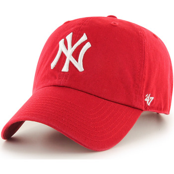 Accessoires textile Casquettes '47 Brand 47 CAP MLB NEW YORK YANKEES CLEAN UP RED 