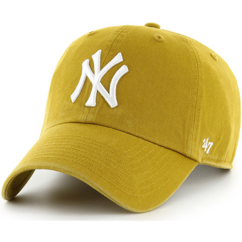 Accessoires textile Casquettes '47 Brand 47 CAP MLB NEW YORK YANKEES CLEAN UP GOLDENROD 