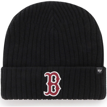 bonnet '47 brand  47 beanie mlb boston red sox thick cord logo black 