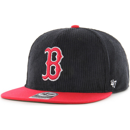 Accessoires textile Casquettes '47 Brand 47 CAP MLB BOSTON RED SOX THICK CORD TT CAPTAIN BLACK 