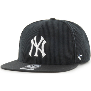 Accessoires textile Casquettes '47 Brand 47 CAP MLB NEW YORK YANKEES THICK CORD TT CAPTAIN BLACK 