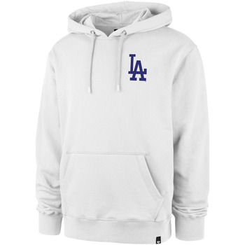 Vêtements Sweats '47 Brand 47 HOODIE MLB LOS ANGELES DODGERS LC BACKER HELIX WHITE WASH 
