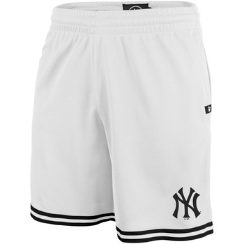 Vêtements Shorts / Bermudas '47 Brand 47 SHORT MLB NEW YORK YANKEES BACK COURT GRAFTON WHITE WASH 