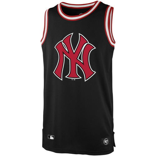 Vêtements Dé31L7886 / T-shirts sans manche '47 Brand 47 TANK MLB NEW YORK YANKEES GRAFTON JET BLACK 