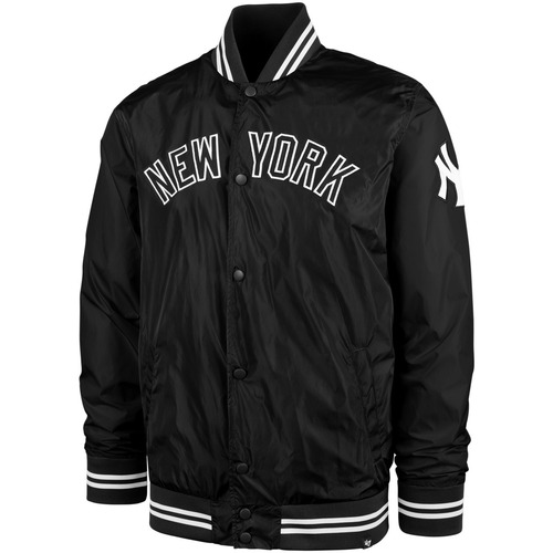 Vêtements Blousons '47 Brand 47 JACKET puffer MLB NEWYORK YANKEES WORDMARKDRIFT TRACK JETBLACK 