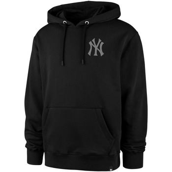 Vêtements Sweats '47 Brand 47 HOODIE MLB NEW YORK YANKEES LC BACKER HELIX JET BLACK 