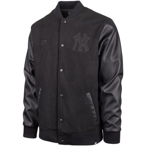 Vêtements Blousons '47 Brand 47 JACKET puffer MLB NEW YORK YANKEES CORE HOXTON BLACK 