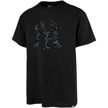 Vêtements T-shirts & Polos '47 Brand 47 TEE MLB NEW YORK YANKEES ECHO JET BLACK1 