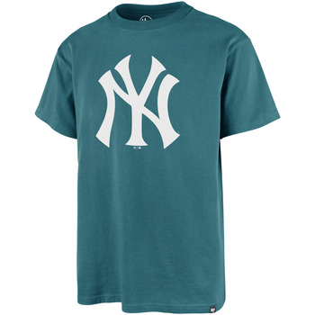 Vêtements T-shirts & Polos '47 Brand 47 TEE MLB NEW YORK YANKEES IMPRINT ECHO SHARKS TEAL 