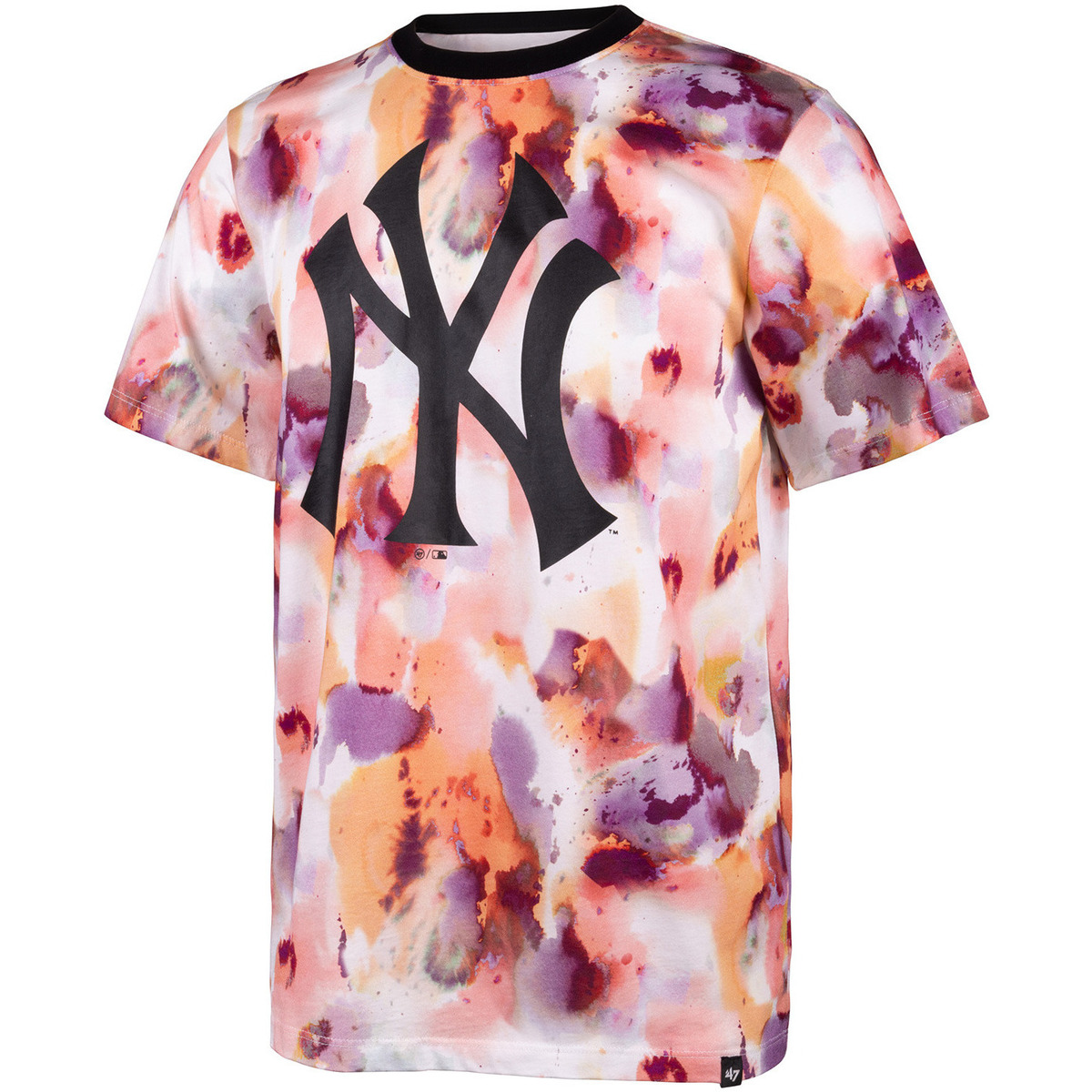 Vêtements T-shirts & Polos '47 Brand 47 TEE MLB NEW YORK YANKEES DAY GLOW REPEAT ECHO DAY GLOW 