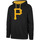 Vêtements Sweats '47 Brand 47 HOODIE logom MLB PITTSBURGH PIRATES CORE BALLPARK JET BLACK 
