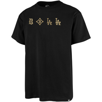 Vêtements T-shirts & Polos '47 Brand 47 TEE MLB LOS ANGELES DODGERS GOLD FOIL SOUTHSIDE JET BLACK 