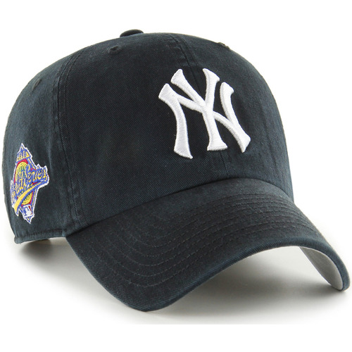 Accessoires textile Casquettes '47 Brand 47 CAP MLB NEWYORK YANKEES WORLDSERI DOUBL UNDER CLEANUP BK 