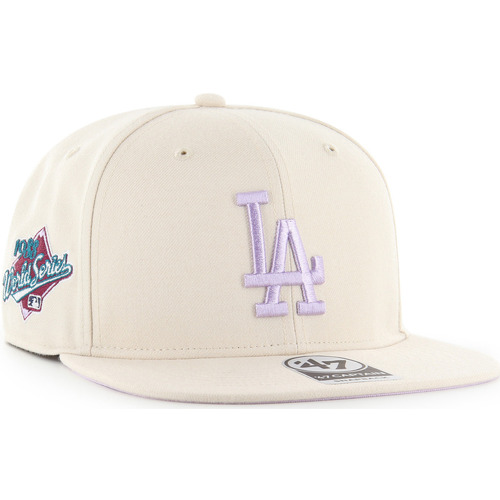 Accessoires textile Casquettes '47 Brand 47 CAP MLB LOS ANGELES DODGERS SURSHOT UNDER CAPTAIN NATURAL 
