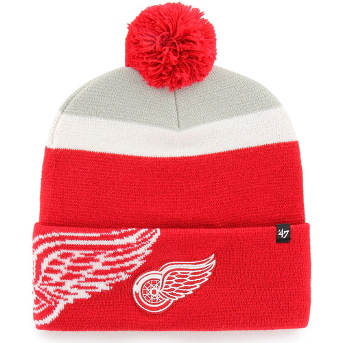 Accessoires textile Bonnets '47 Brand 47 BEANIE NHL DETROIT RED WINGS MOKEMA CUFF KNIT RED 