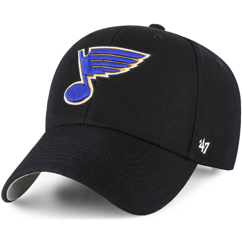 Accessoires textile Casquettes '47 Brand 47 NHL CAP ST LOUIS BLUES MVP BLACK 