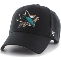 Accessoires textile Casquettes '47 Brand 47 NHL CAP SAN JOSE SHARKS MVP BLACK 