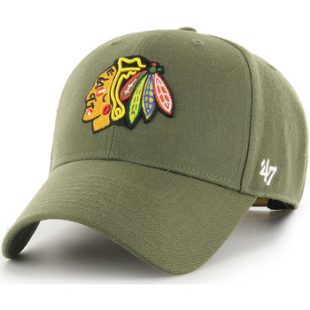 Accessoires textile Casquettes '47 Brand 47 CAP NHL CHICAGO BLACKHAWKS MVP SNAPBACK SANDALWOOD 