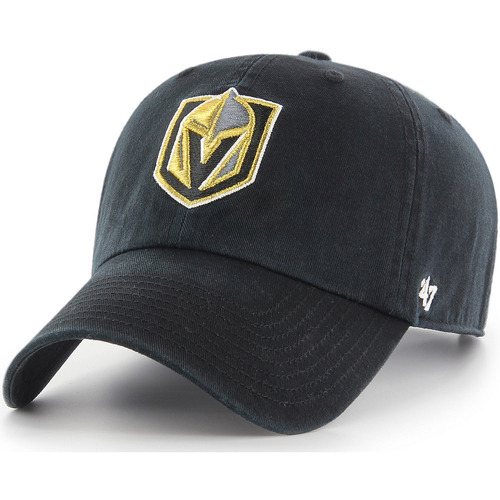 Accessoires textile Casquettes '47 Brand 47 NHL CAP VEGAS GOLDEN KNIGHTS CLEAN UP BLACK 