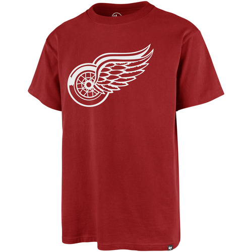 Vêtements Débardeurs / T-shirts sans manche '47 Brand 47 NHL TEE DETROIT RED WINGS PRINT ECHO RED 