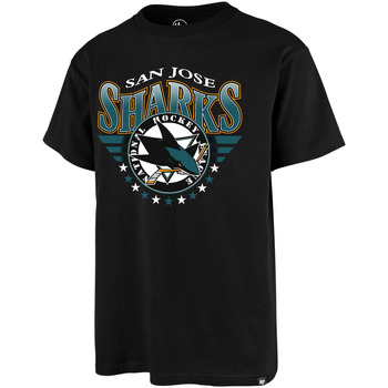 Vêtements T-shirts & Polos '47 Brand 47 TEE SS NHL SAN JOSE SHARKS ECHO JET BLACK 