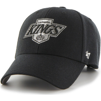 Accessoires textile Casquettes '47 Brand 47 NHL CAP LOS ANGELES KINGS LOGO TEAM MVP BLACK 