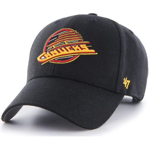 Accessoires textile Casquettes '47 Brand 47 NHL CAP VINTAGE VANCOUVER CANUCKS MVP BLACK 